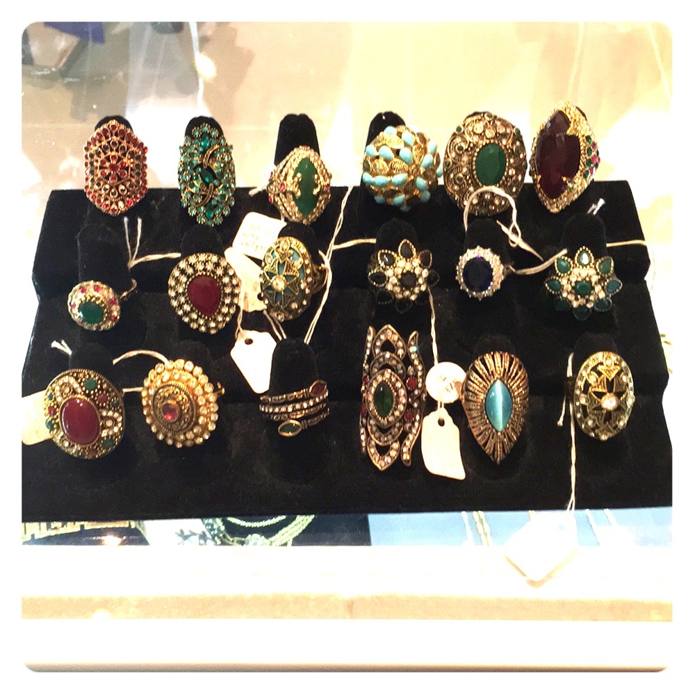 Beautiful Antique Turkish Rings